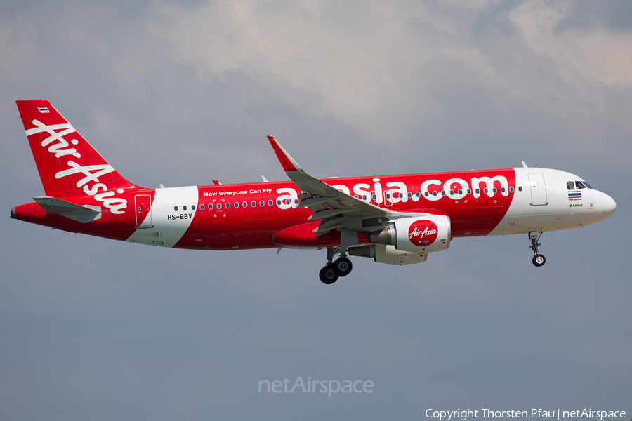 Thai AirAsia Airbus A320-216 (HS-BBV) | Photo 133383