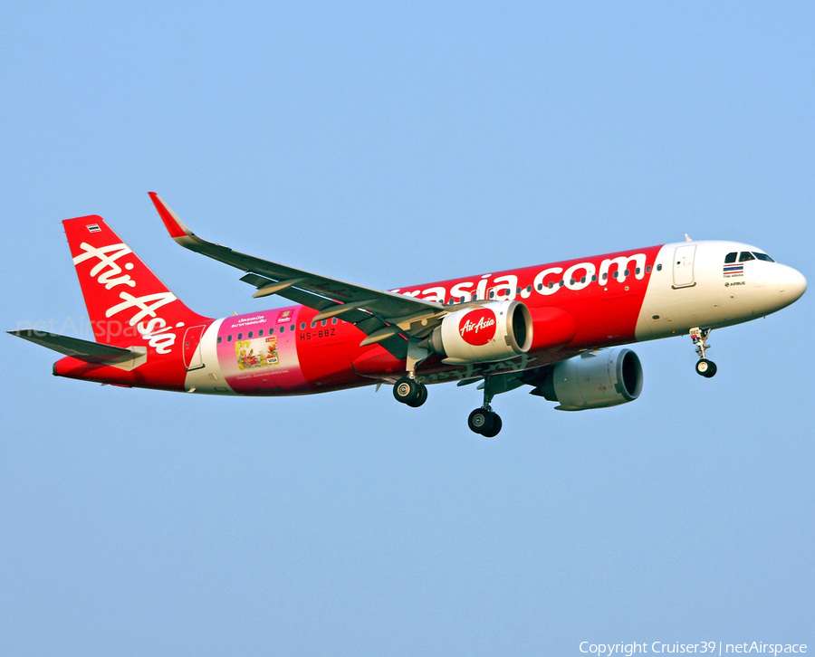 Thai AirAsia Airbus A320-251N (HS-BBZ) | Photo 351499