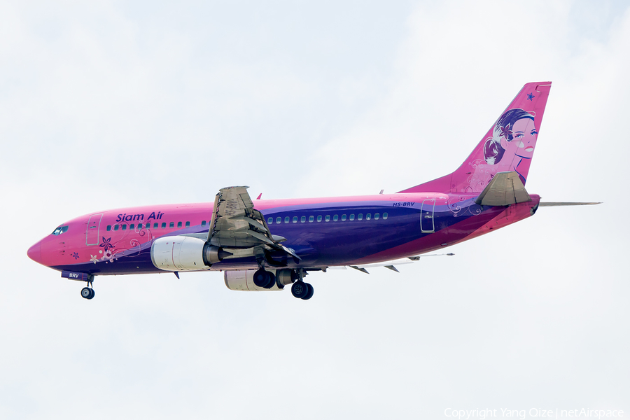 Siam Air Boeing 737-3L9 (HS-BRV) | Photo 186492