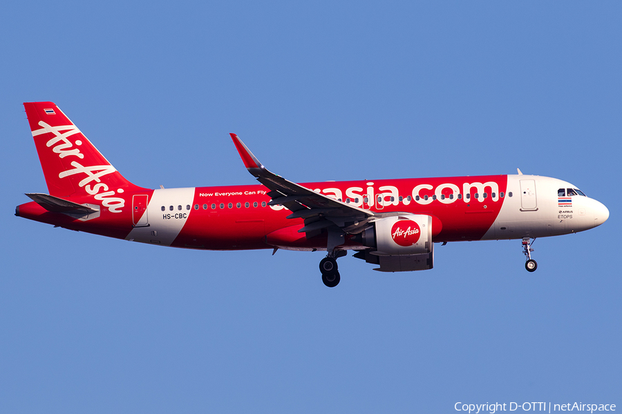 Thai AirAsia Airbus A320-251N (HS-CBC) | Photo 286949