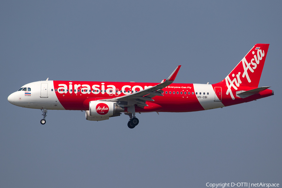 Thai AirAsia Airbus A320-216 (HS-CBI) | Photo 286383