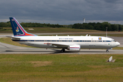 Royal Thai Air Force Boeing 737-4Z6 (HS-CMV) at  Hamburg - Fuhlsbuettel (Helmut Schmidt), Germany