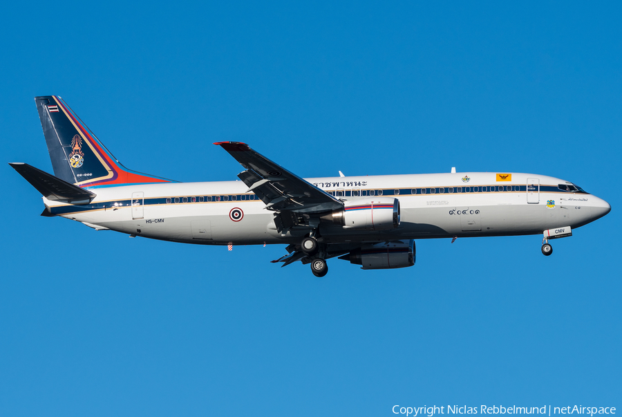 Royal Thai Air Force Boeing 737-4Z6 (HS-CMV) | Photo 285772