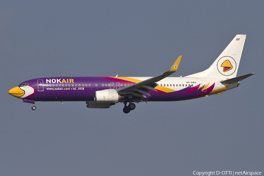 Nok Air Boeing 737-8AS (HS-DBA) | Photo 399213