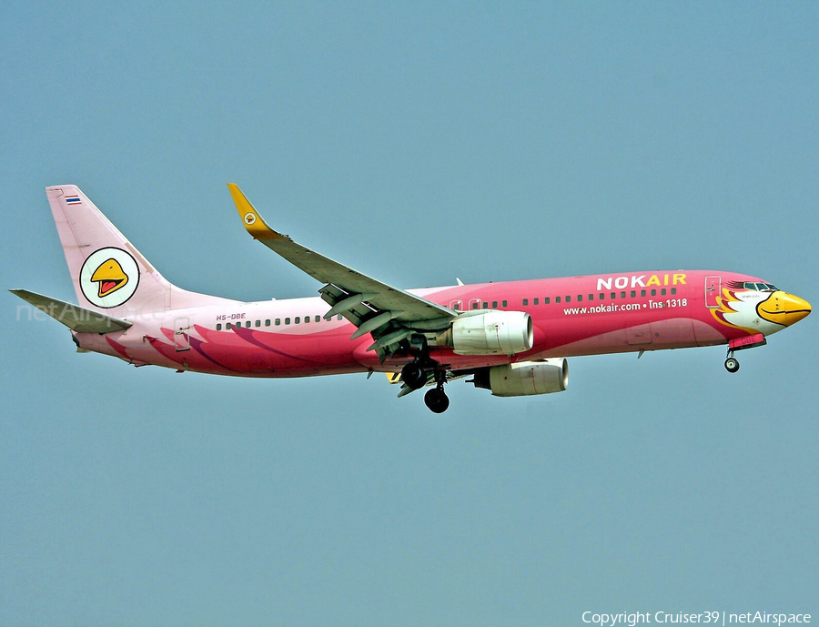 Nok Air Boeing 737-83N (HS-DBE) | Photo 349478
