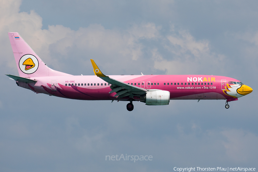 Nok Air Boeing 737-83N (HS-DBE) | Photo 133382