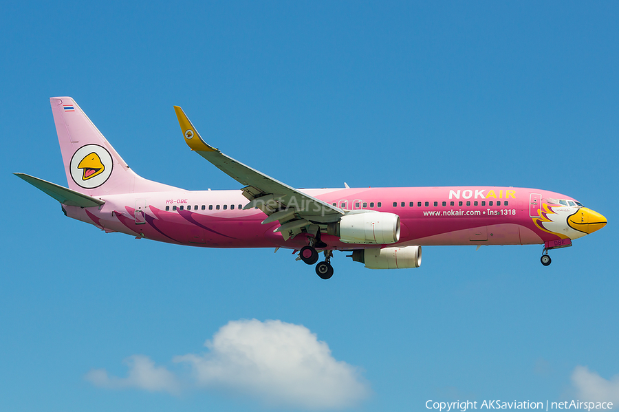 Nok Air Boeing 737-83N (HS-DBE) | Photo 233558