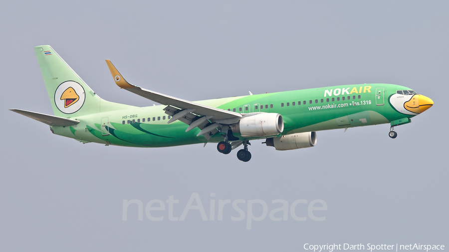 Nok Air Boeing 737-8FH (HS-DBG) | Photo 320978