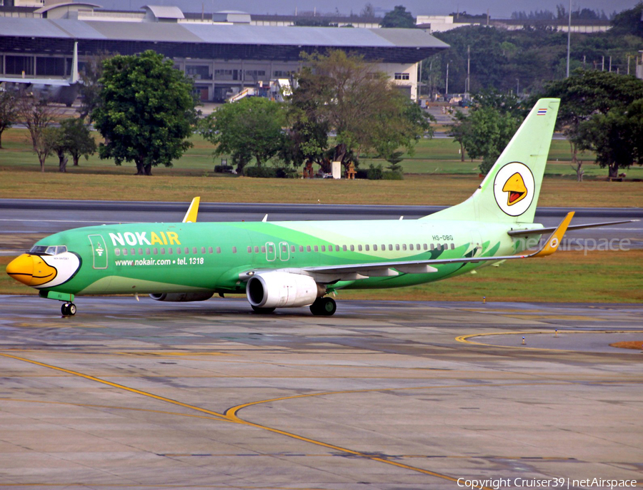 Nok Air Boeing 737-8FH (HS-DBG) | Photo 352667
