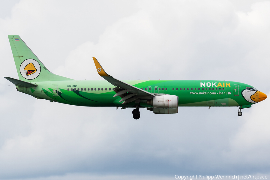 Nok Air Boeing 737-8FH (HS-DBG) | Photo 369297
