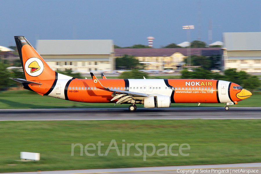 Nok Air Boeing 737-83N (HS-DBH) | Photo 357718