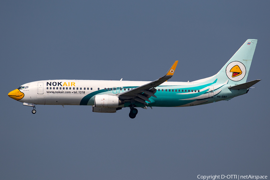 Nok Air Boeing 737-8AS (HS-DBO) | Photo 286378
