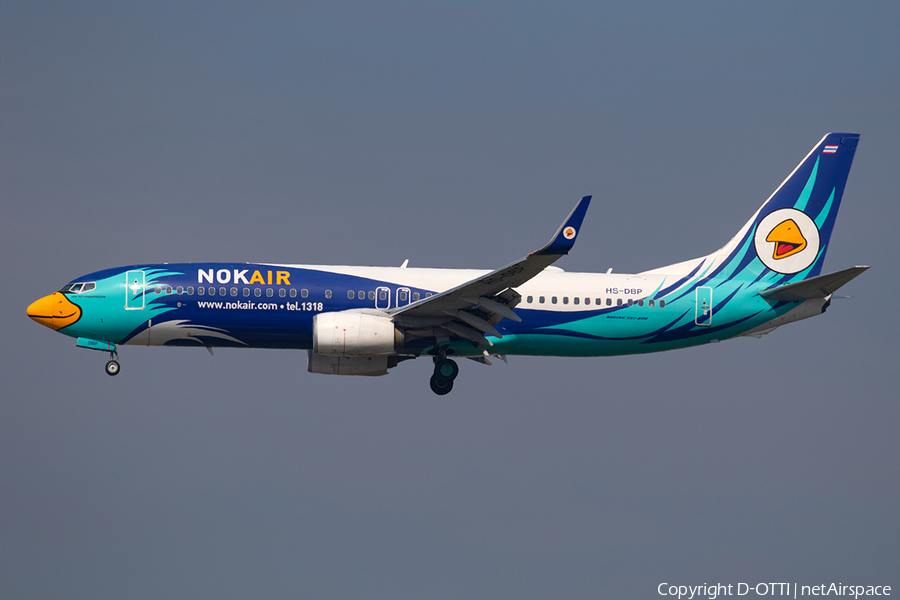 Nok Air Boeing 737-8FZ (HS-DBP) | Photo 286369