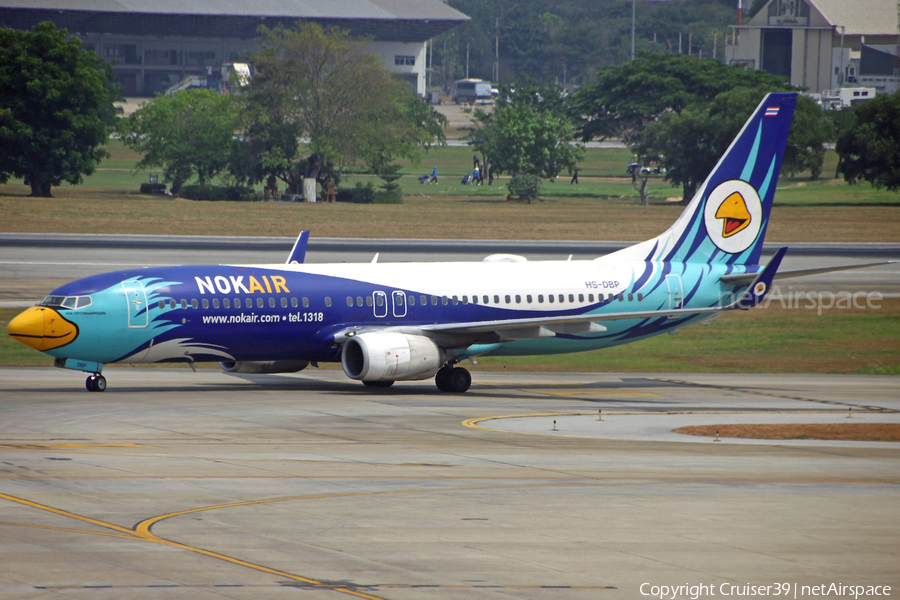 Nok Air Boeing 737-8FZ (HS-DBP) | Photo 352672