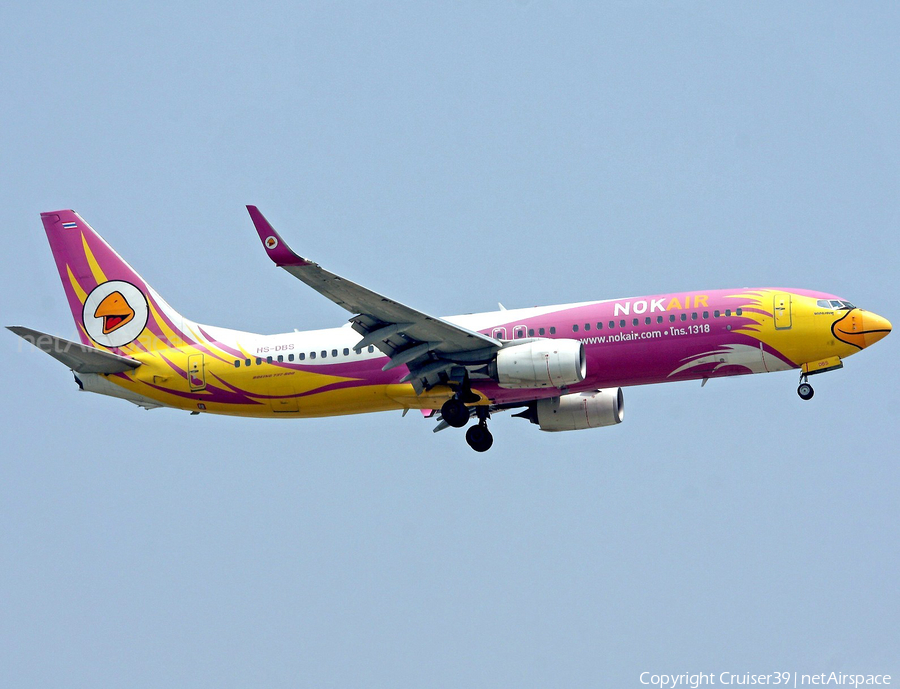 Nok Air Boeing 737-86N (HS-DBS) | Photo 347464