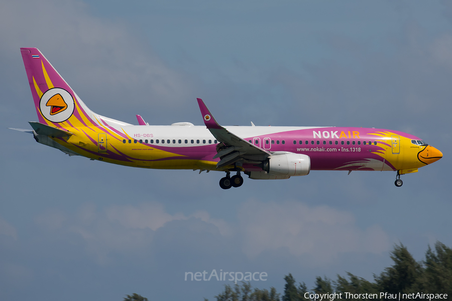 Nok Air Boeing 737-86N (HS-DBS) | Photo 177305
