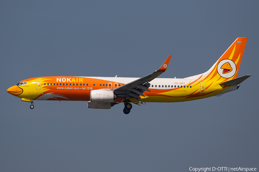 Nok Air Boeing 737-88L (HS-DBT) | Photo 286379