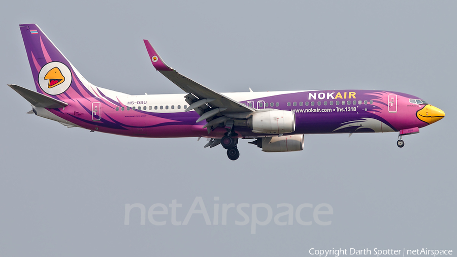 Nok Air Boeing 737-88L (HS-DBU) | Photo 320992