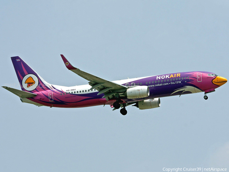 Nok Air Boeing 737-88L (HS-DBU) | Photo 347465