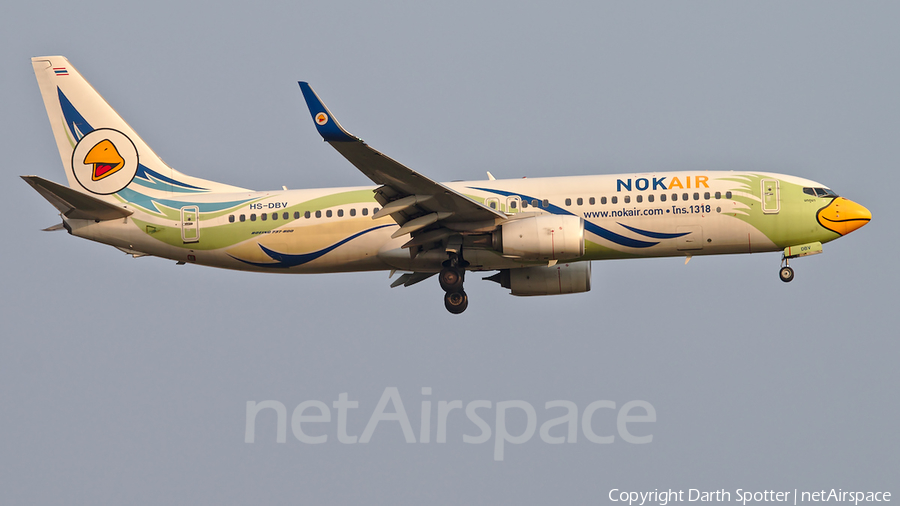 Nok Air Boeing 737-88L (HS-DBV) | Photo 320994