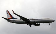 Royal Thai Air Force Boeing 737-8Z6(BBJ2) (HS-HMK) at  Farnborough, United Kingdom