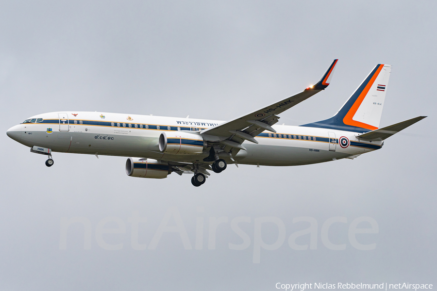 Royal Thai Air Force Boeing 737-8Z6(BBJ2) (HS-HMK) | Photo 367251