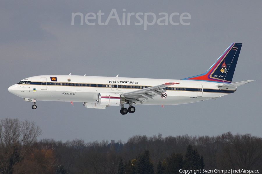 Royal Thai Air Force Boeing 737-448 (HS-HRH) | Photo 22043