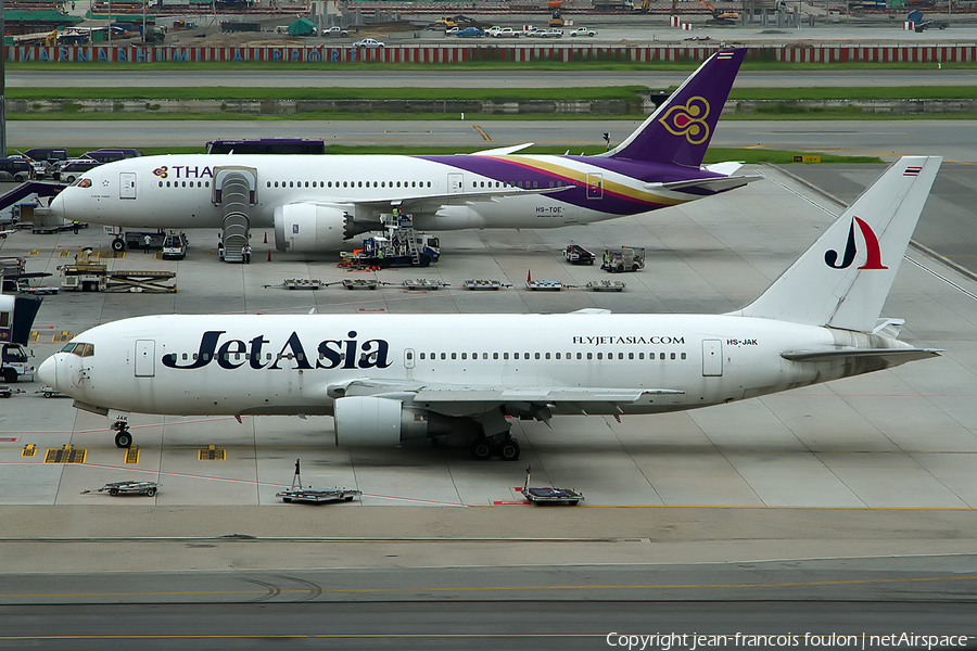 Jet Asia Airways Boeing 767-2J6(ER) (HS-JAK) | Photo 170715