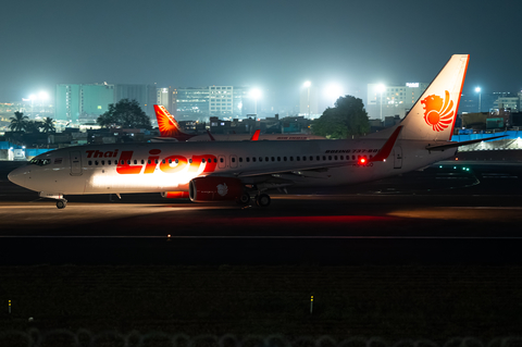 Thai Lion Air Boeing 737-8GP (HS-LGO) at  Mumbai - Chhatrapati Shivaji International, India