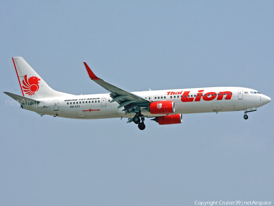 Thai Lion Air Boeing 737-9GP(ER) (HS-LTJ) | Photo 347463