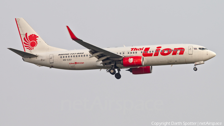 Thai Lion Air Boeing 737-8GP (HS-LUJ) | Photo 321442
