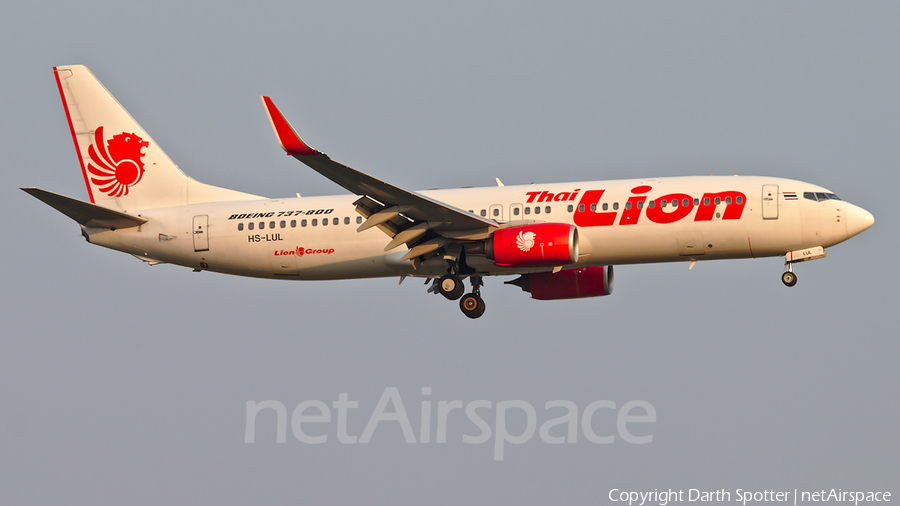 Thai Lion Air Boeing 737-8GP (HS-LUL) | Photo 321443