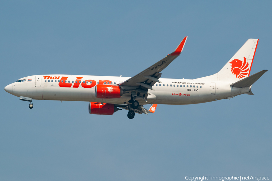 Thai Lion Air Boeing 737-8GP (HS-LUQ) | Photo 562279