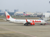 Thai Lion Air Boeing 737-8GP (HS-LUU) at  Bangkok - Don Mueang International, Thailand
