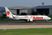 Thai Lion Air Boeing 737-8GP (HS-LUY) at  Bangkok - Don Mueang International, Thailand