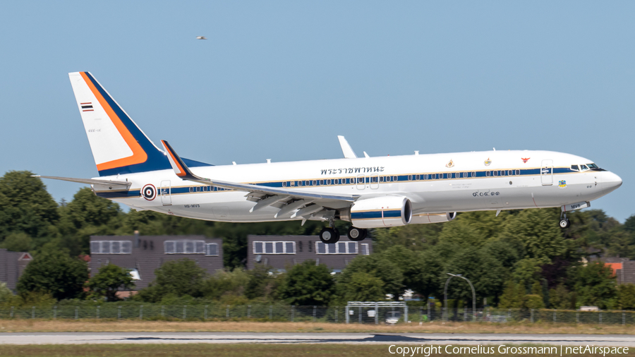 Royal Thai Air Force Boeing 737-8Z6(BBJ2) (HS-MVS) | Photo 391801