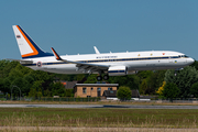 Royal Thai Air Force Boeing 737-8Z6(BBJ2) (HS-MVS) at  Hamburg - Fuhlsbuettel (Helmut Schmidt), Germany