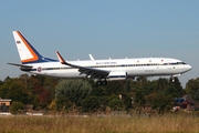 Royal Thai Air Force Boeing 737-8Z6(BBJ2) (HS-MVS) at  Hamburg - Fuhlsbuettel (Helmut Schmidt), Germany