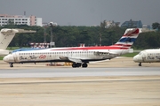 One-Two-Go Airlines McDonnell Douglas MD-87 (HS-OMI) at  Bangkok - Don Mueang International, Thailand