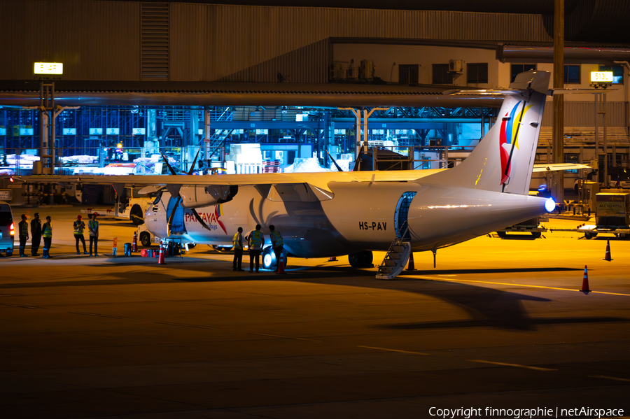 Pattaya Airways ATR 72-500(F) (HS-PAV) | Photo 652613