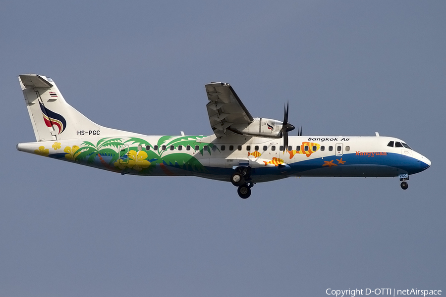 Bangkok Airways ATR 72-500 (HS-PGC) | Photo 399418