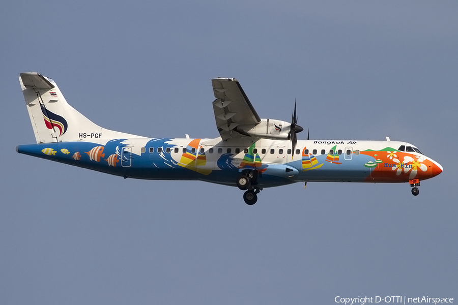 Bangkok Airways ATR 72-500 (HS-PGF) | Photo 399423