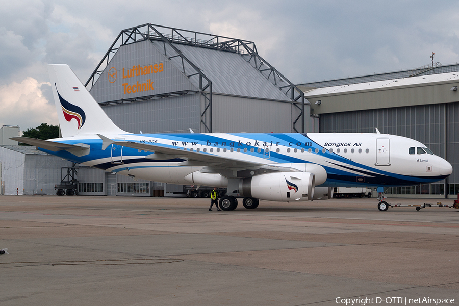 Bangkok Airways Airbus A319-132 (HS-PGS) | Photo 201370