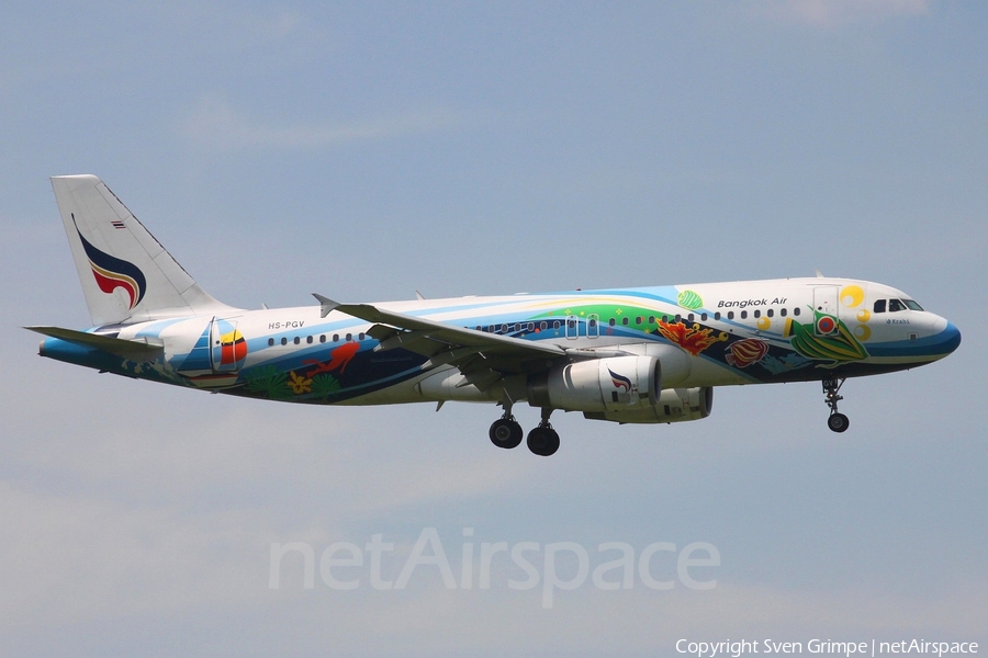 Bangkok Airways Airbus A320-232 (HS-PGV) | Photo 14710