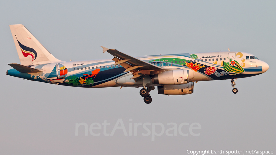Bangkok Airways Airbus A320-232 (HS-PGV) | Photo 317567