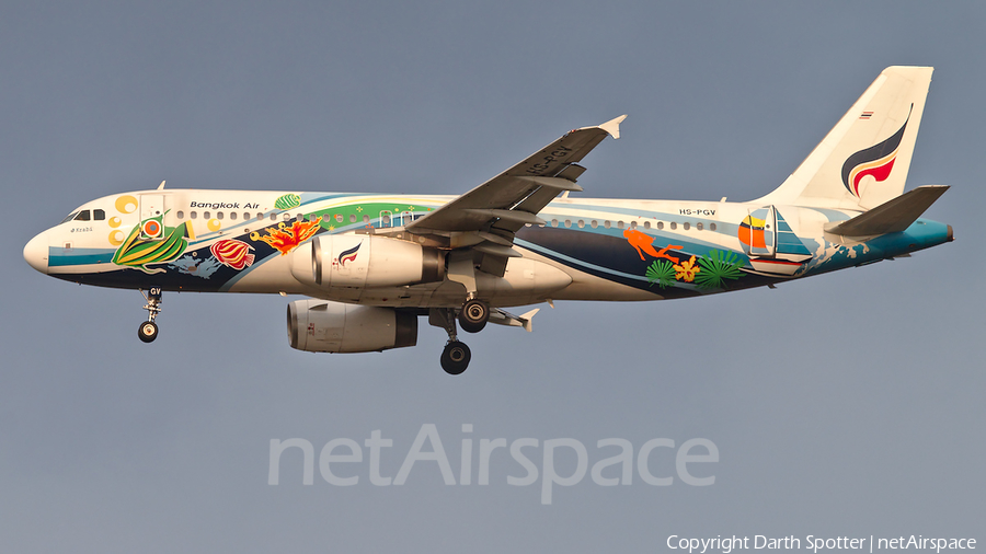 Bangkok Airways Airbus A320-232 (HS-PGV) | Photo 318590