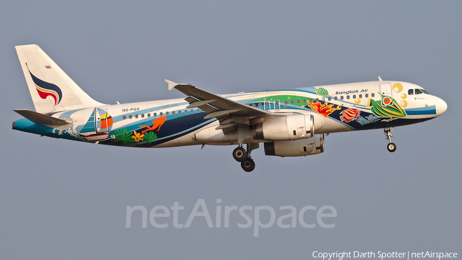 Bangkok Airways Airbus A320-232 (HS-PGV) | Photo 318591