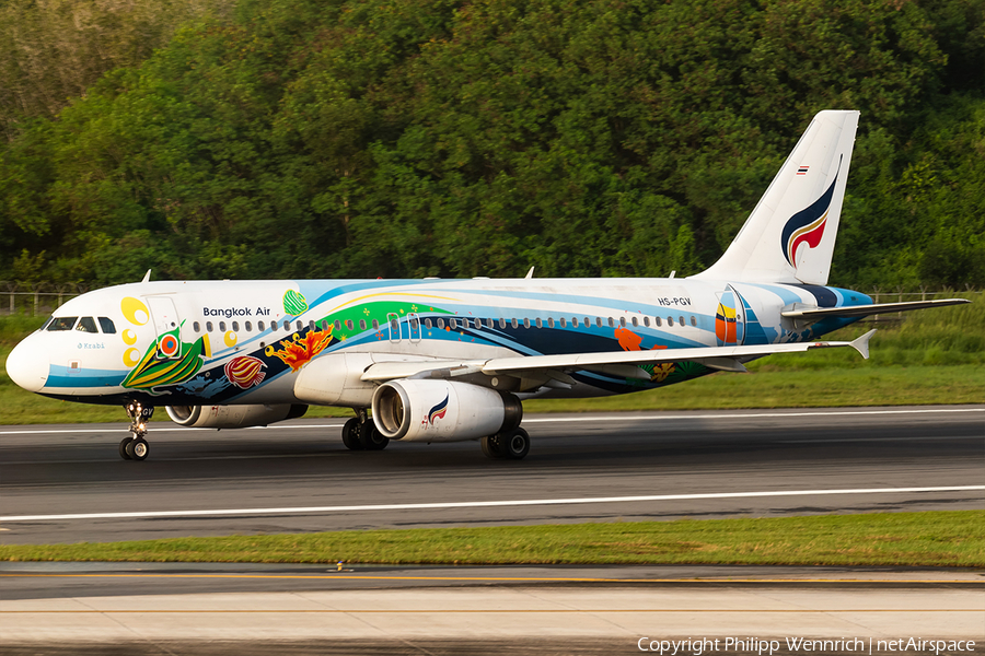 Bangkok Airways Airbus A320-232 (HS-PGV) | Photo 358748