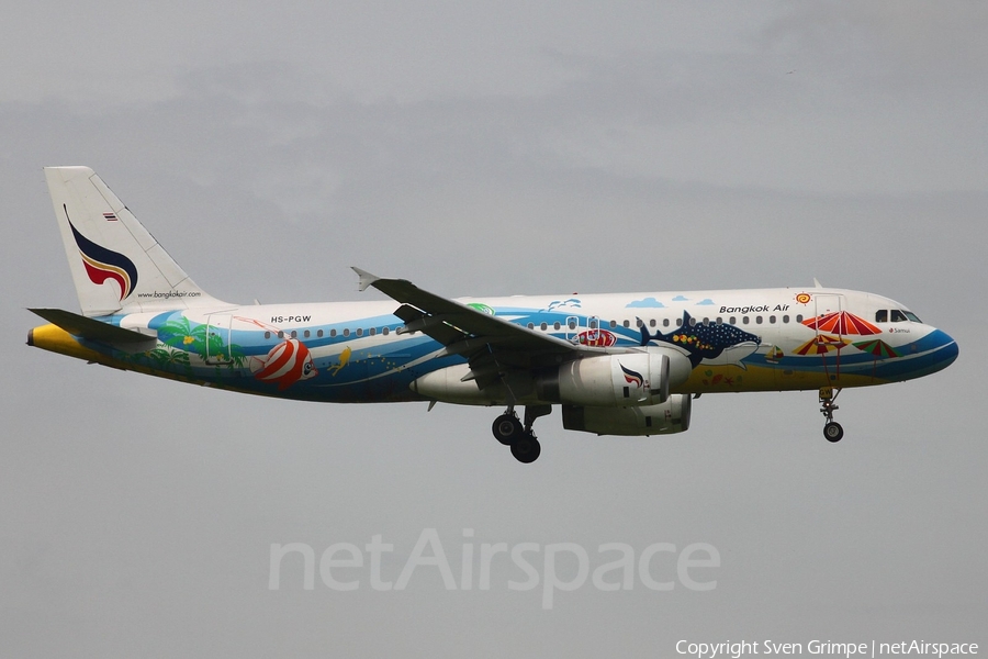 Bangkok Airways Airbus A320-232 (HS-PGW) | Photo 15060