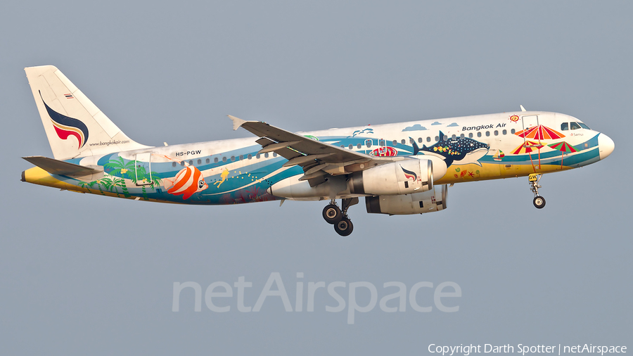 Bangkok Airways Airbus A320-232 (HS-PGW) | Photo 318594